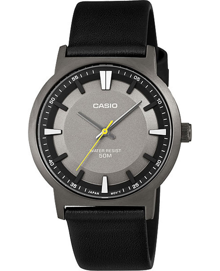 Часы Casio Collection MTP-B220BL-1A — мужские, серый