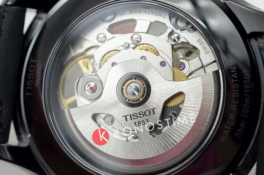 Часы Tissot Chemin des Tourelles Squelette T139.836.36.441.00 — мужские, кожаный