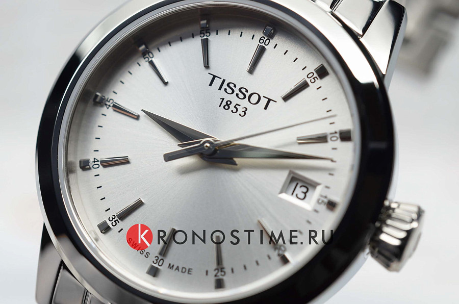 Часы Tissot Classic Dream Lady T129.210.11.031.00 — женские, нержавеющая сталь