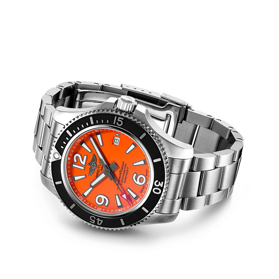 Часы Breitling Superocean Automatic 42 A17366D71O1A1 — сталь металл, Швейцария