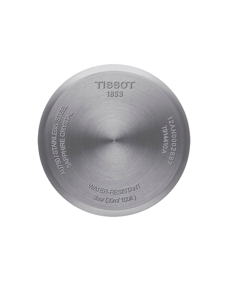 Часы Tissot Rose Dream 18K Gold T914.410.46.017.00 — кварцевые, металл сталь