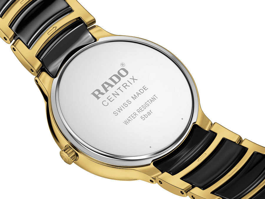 Часы Rado Centrix R30022152 — черный, сталь металл