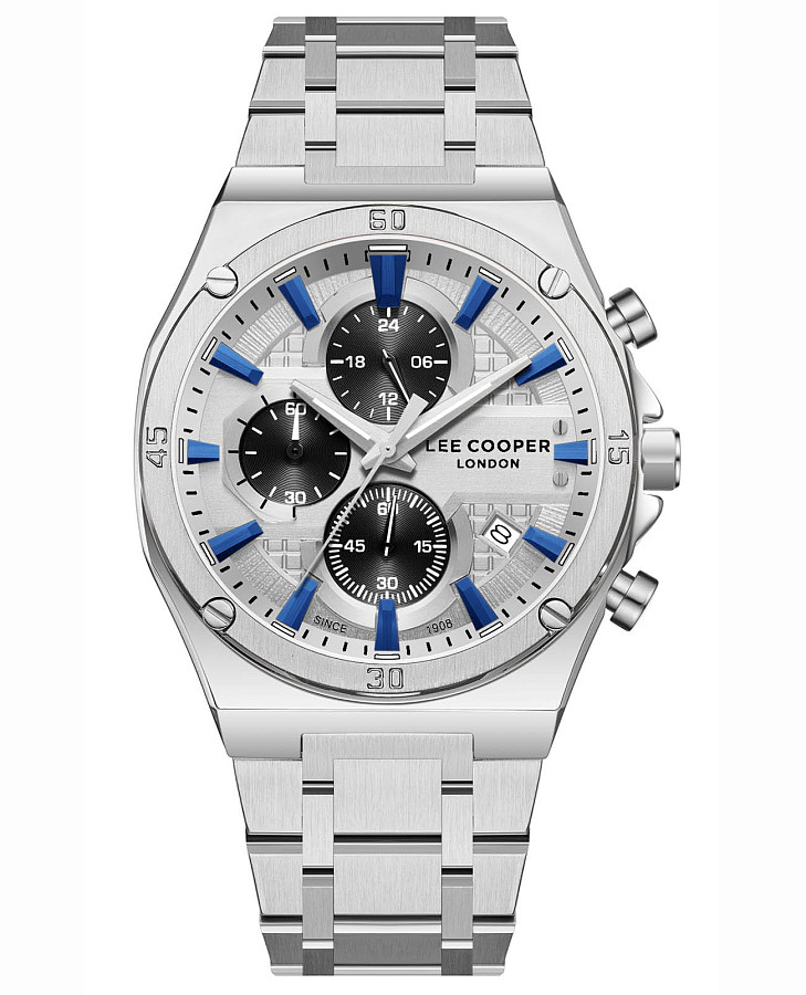 Часы Lee Cooper LC08171.300 — мужские, серебристый