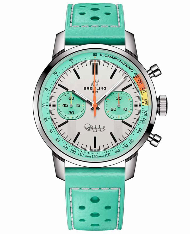 Часы Breitling Top Time B01 Fausto Coppi AB01768A1A1X1 — мужские, белый