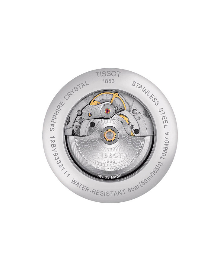 Часы Tissot Luxury Powermatic 80 T086.407.16.051.00 — сталь металл, Швейцария