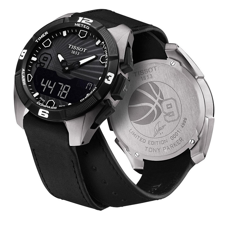 Часы Tissot T-Touch Expert Solar Tony Parker T091.420.46.061.00 — титан, Швейцария