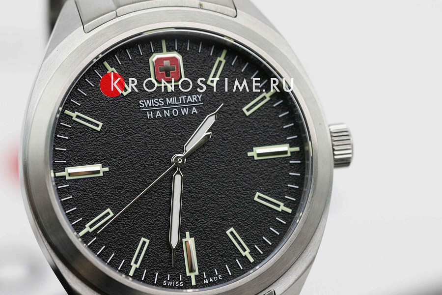 Часы Swiss Military Hanowa Racer SMWGG7000705 — кварцевые, металл сталь