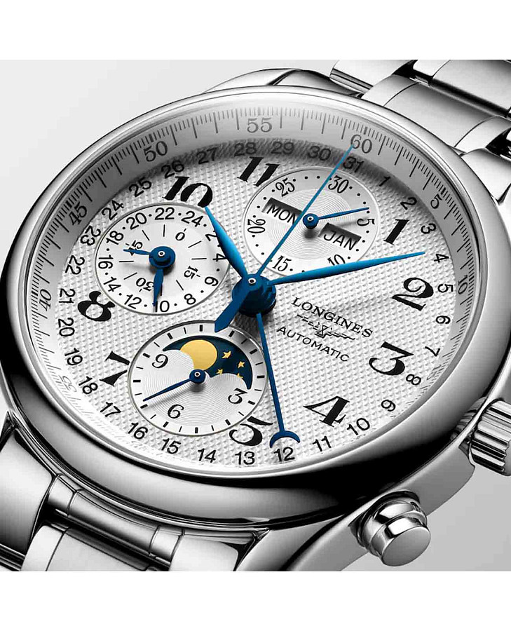 Часы Longines Master Collection L2.673.4.78.6 — мужские, нержавеющая сталь