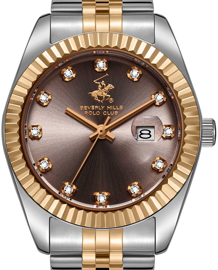 Часы Beverly Hills Polo Club BP3654X.540 — кварцевые, сталь металл