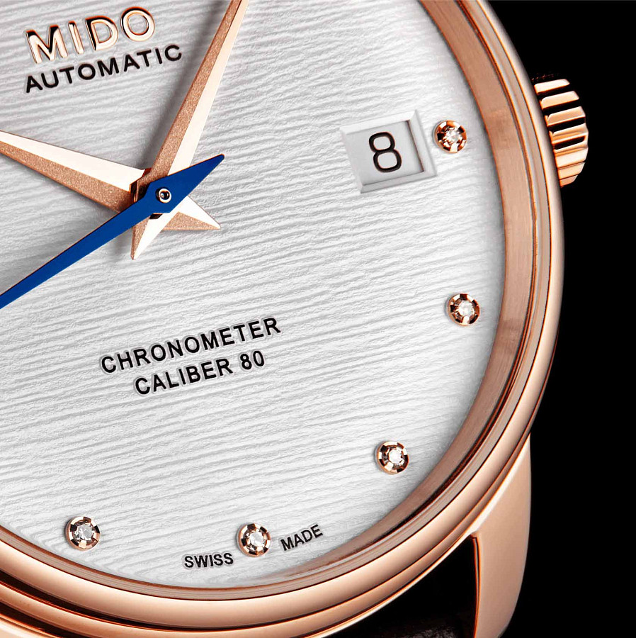 Часы Mido Baroncelli Chronometer M027.208.36.036.00 — артикул M0272083603600