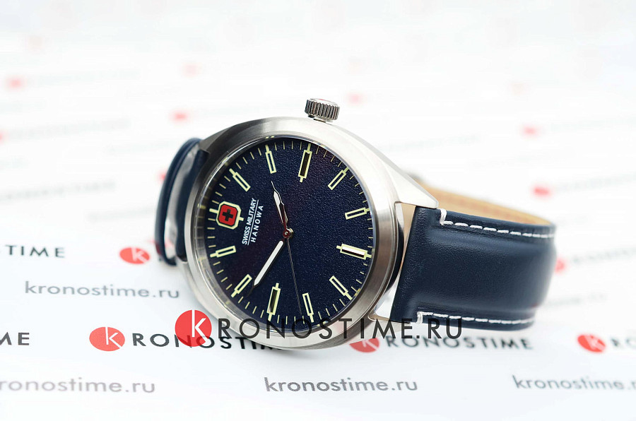 Часы Swiss Military Hanowa Racer SMWGA7000704 — кварцевые, сталь металл
