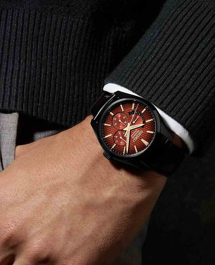 Часы Seiko Presage Sharp Edged Series SPB329 — механические, сталь металл