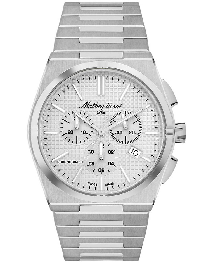 Часы Mathey-Tissot Zoltan H117CHRS-1 — мужские, серебристый