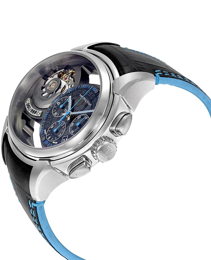 Часы Hamilton Jazzmaster Face 2 Face Limited Edition H32856705 — металл сталь, Швейцария