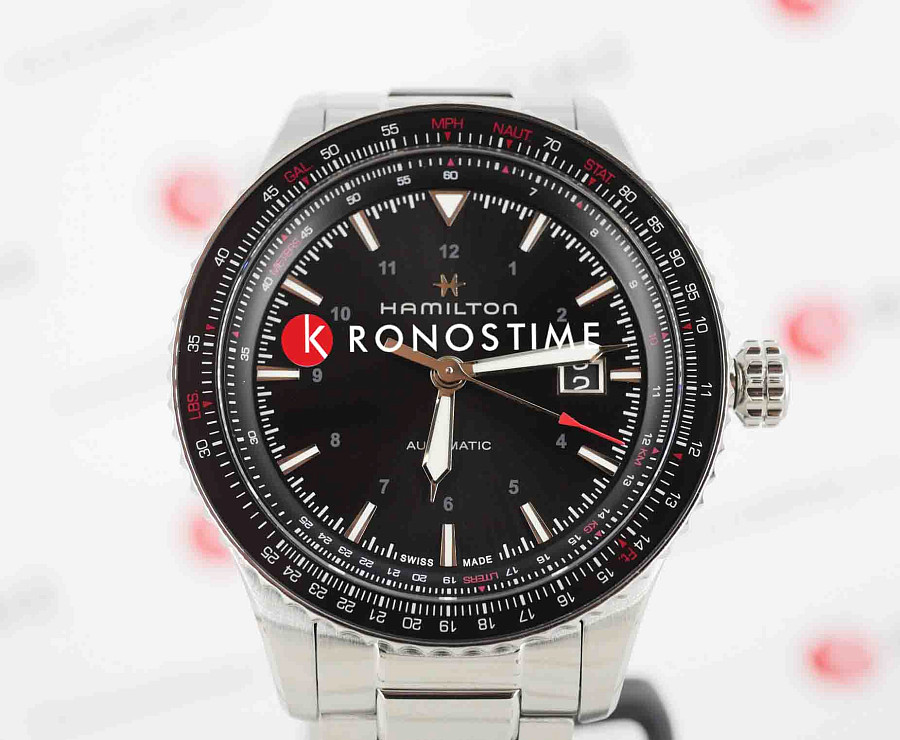 Часы Hamilton Khaki Aviation Converter H76615130 — нержавеющая сталь, мужские