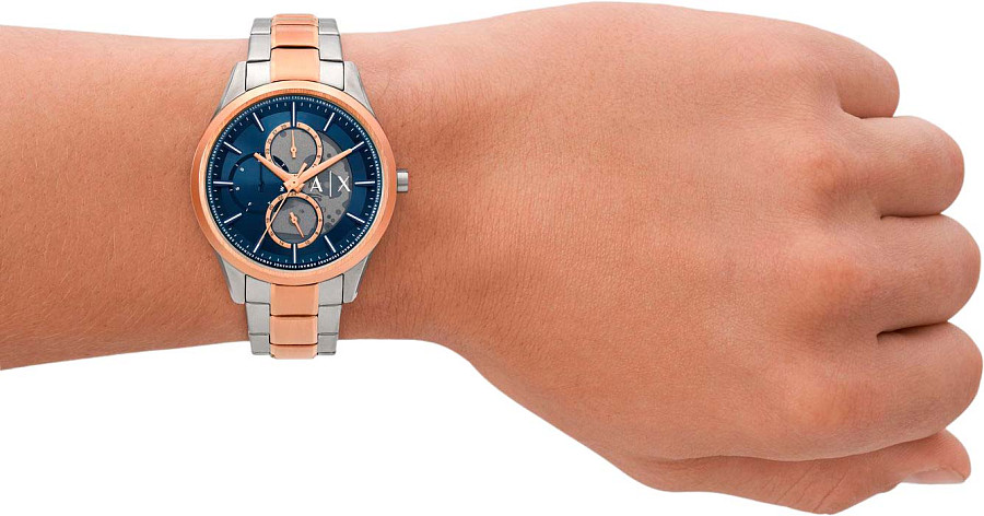 Часы Armani Exchange Dante AX1874 — кварцевые, сталь металл