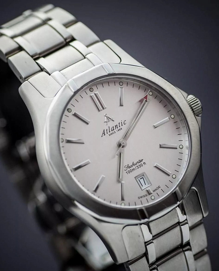 Часы Atlantic Seahunter 70366.41.21 — сталь металл, Швейцария