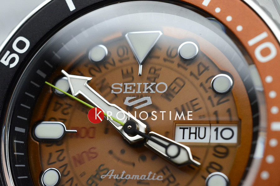 Часы Seiko 5 Sports SRPJ47K1 — механические, Япония, мужские