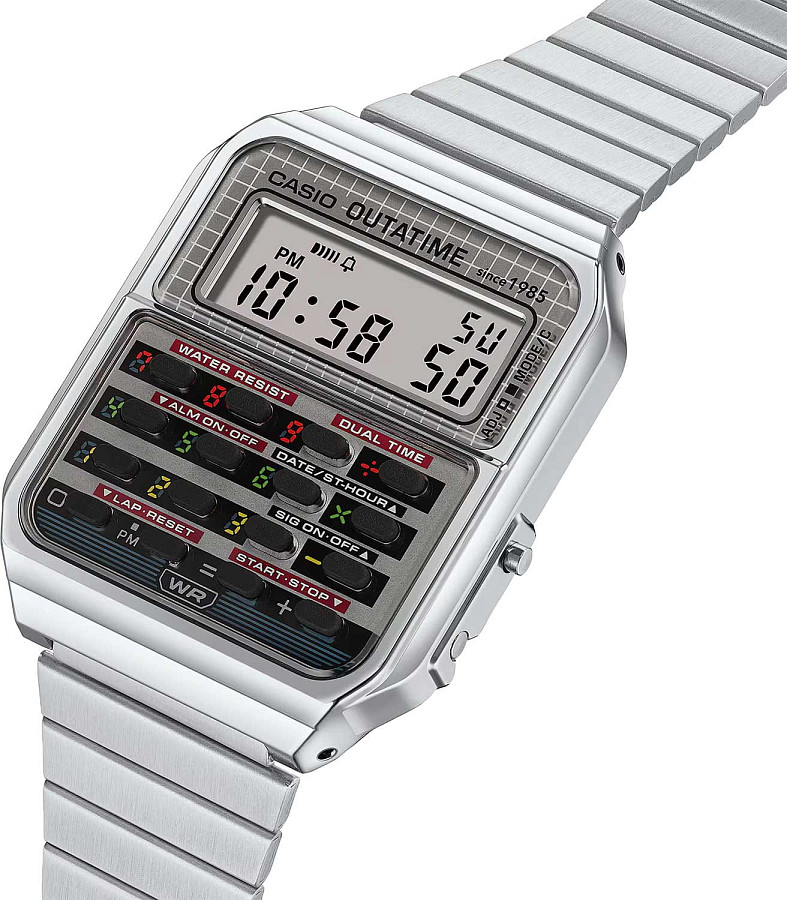 Часы Casio Vintage CA-500WEBF-1A — пластик, Япония