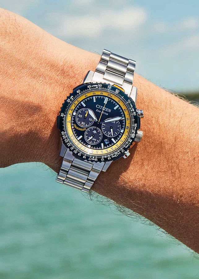 Часы Citizen Promaster CA4667-53L — сталь металл, Япония