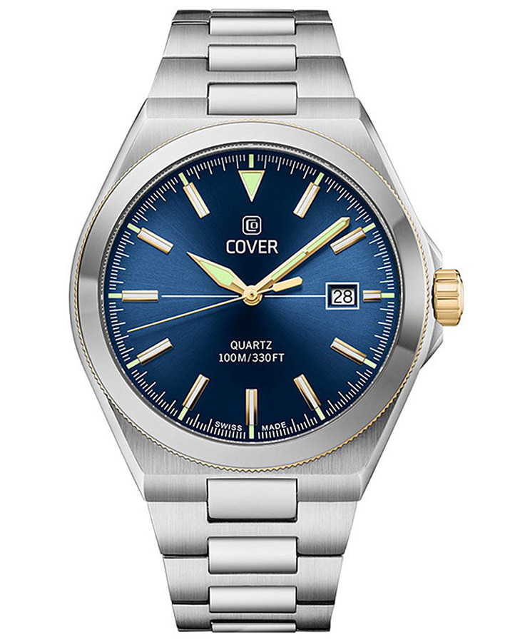 Часы Cover Iconosteel CO213.04 — мужские, синий