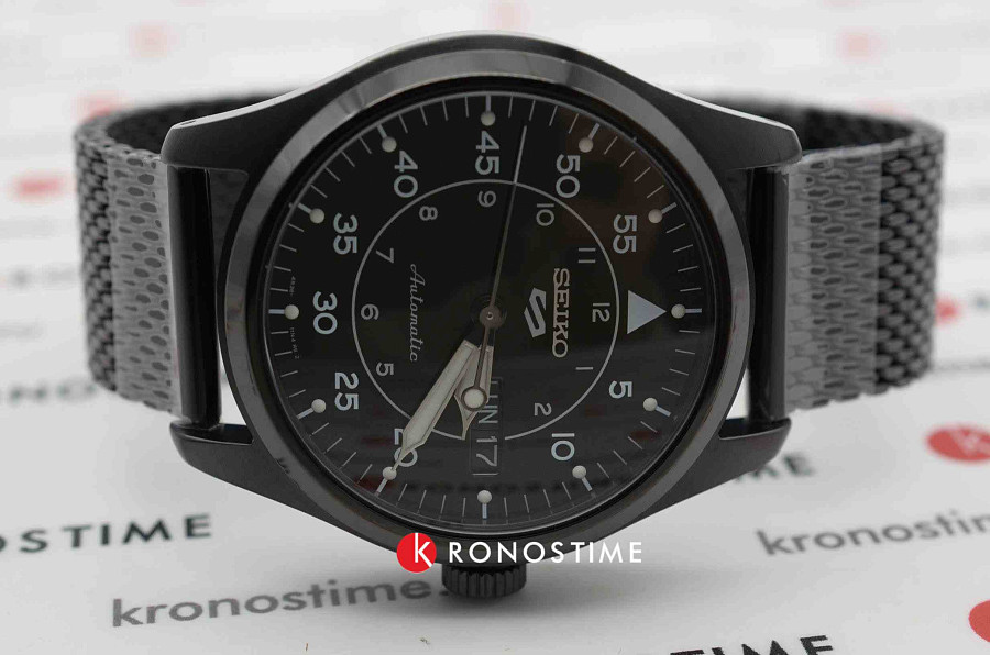 Часы Seiko 5 Sports SRPH25K1 — черный, механические