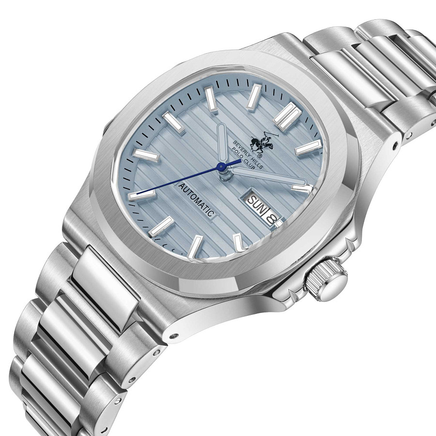 Часы Beverly Hills Polo Club BP3835X.300 — механические, сталь металл