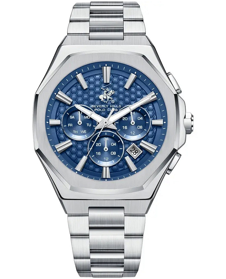 Часы Beverly Hills Polo Club BP3930X.390 — мужские, синий