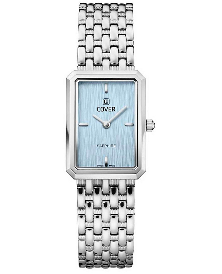 Часы Cover Noble Square CO222.03 — женские, голубой