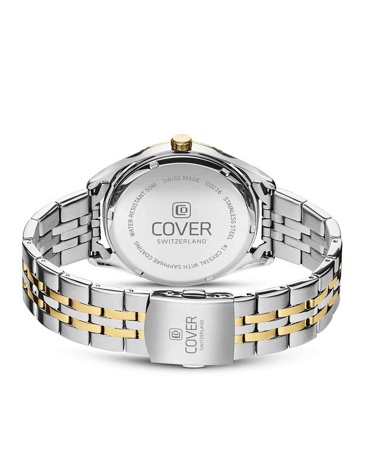 Часы Cover Alston CO216.08 — кварцевые, металл сталь