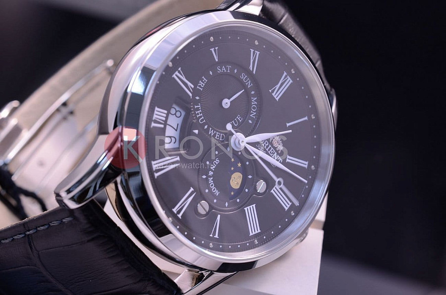 Часы Orient Sun And Moon AK00004B (FAK00004B) — сталь, Япония