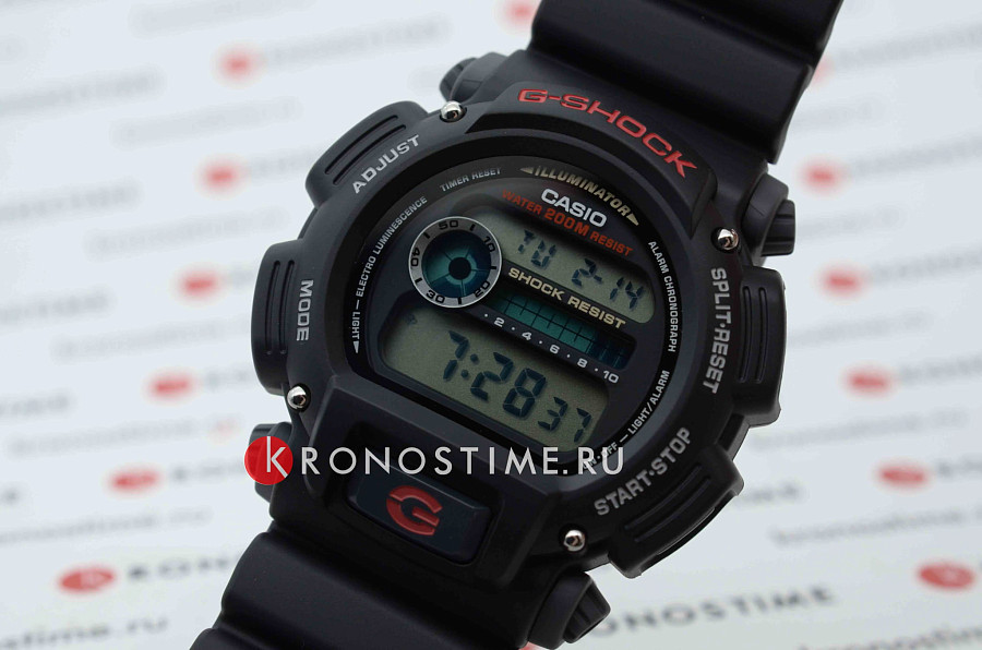 Часы Casio G-Shock DW-9052-1VDR (DW-9052-1V) — артикул DW-9052-1V