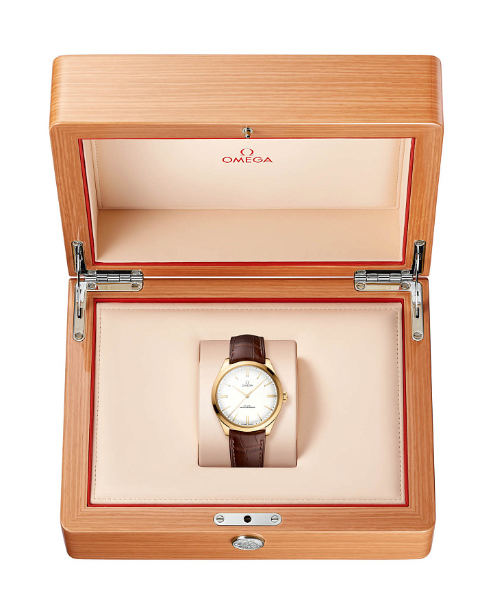 Часы Omega De Ville Tresor 435.53.40.21.09.001 — золото, Швейцария