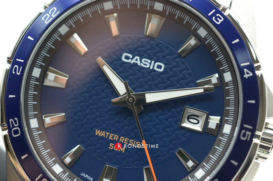 Часы Casio MTP-1290D-2A — латунь металл, Япония