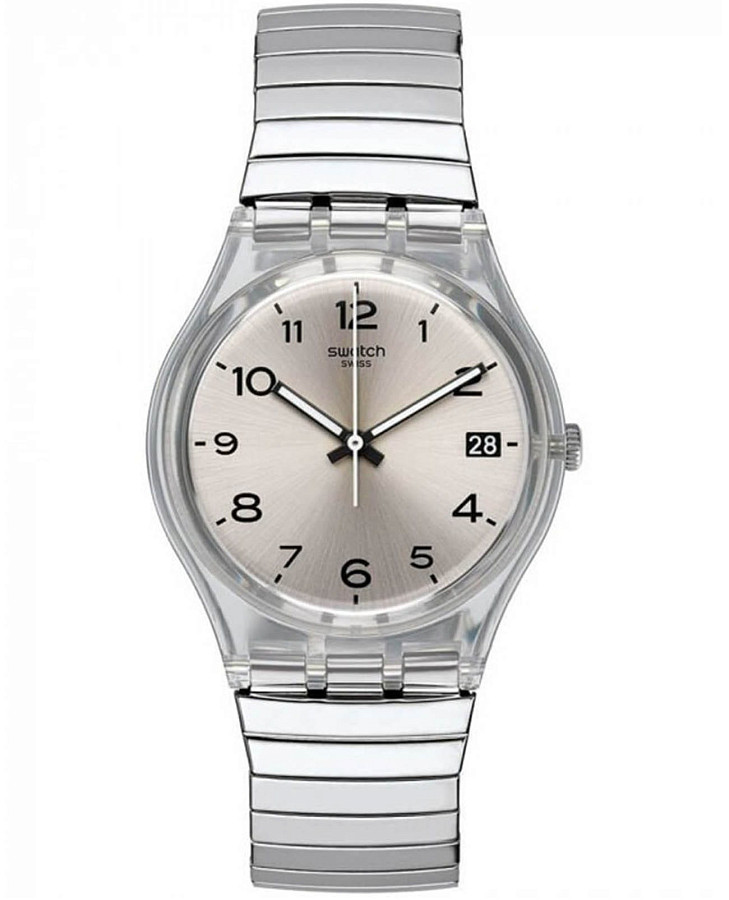 Часы Swatch Gent Standard GM416B — женские, серебристый