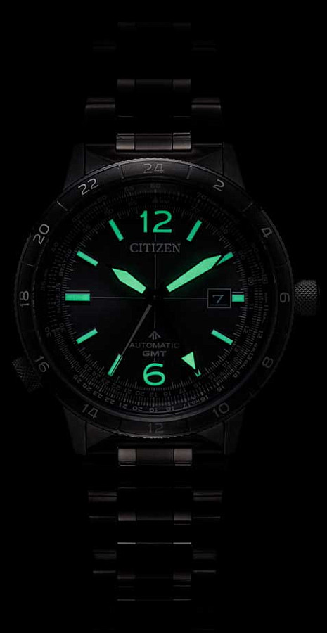 Часы Citizen Promaster NB6045-51H — нержавеющая сталь с pvd-покрытием, мужские
