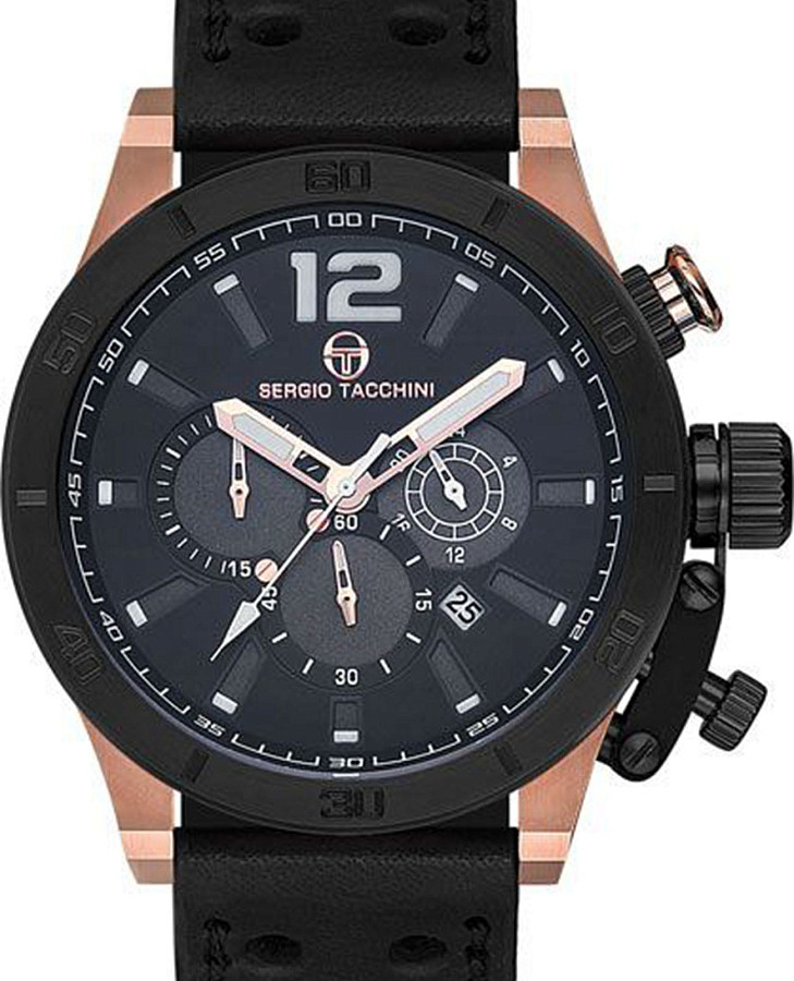 Часы Sergio Tacchini Herritech ST.1.119.04 — кварцевые, металл сталь