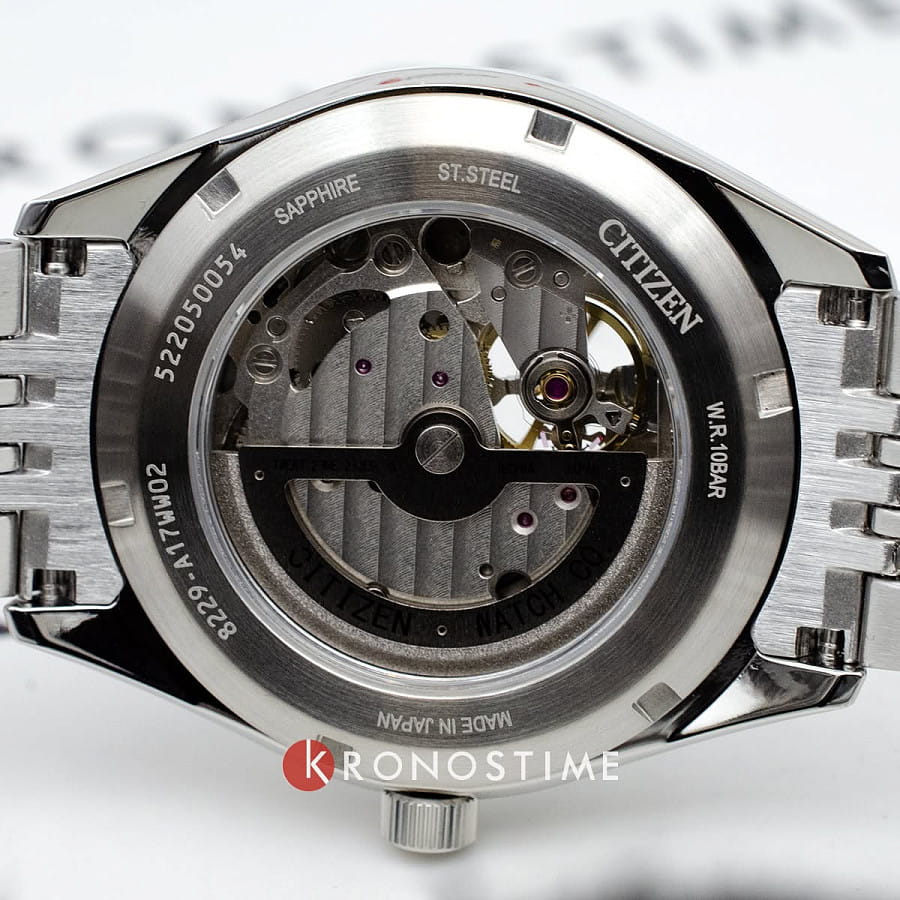 Часы Citizen Automatic NH9110-90L — сталь металл, Япония