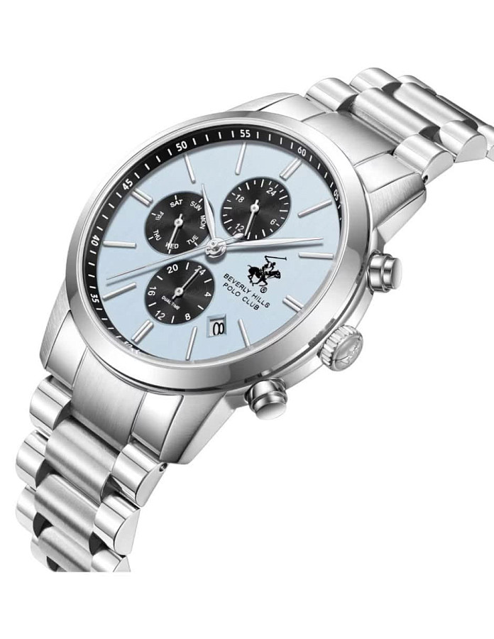 Часы Beverly Hills Polo Club BP3861X.300 — кварцевые, сталь металл
