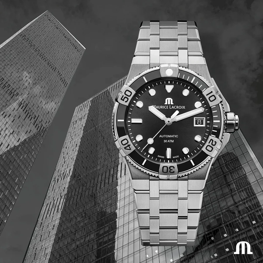 Часы Maurice Lacroix Aikon Venturer AI6057-SSL22-330-1 — нержавеющая сталь, женские
