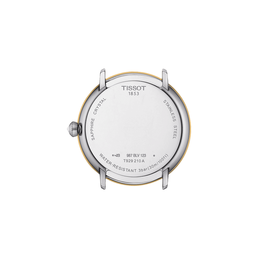 Часы Tissot T-Gold Glendora 18K Gold T929.210.46.066.00 — золото сталь металл, Швейцария