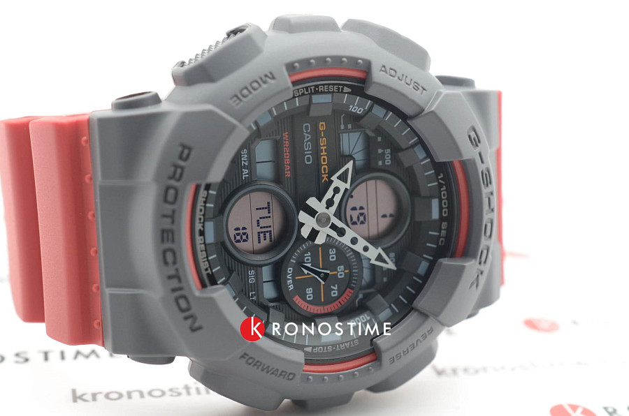 Часы Casio G-Shock GA-140-4A — электронные, пластик