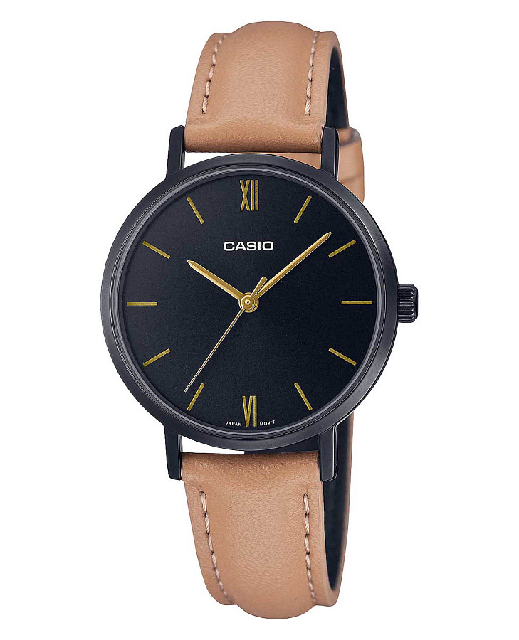 Часы Casio Collection LTP-VT02BL-1A — женские, черный