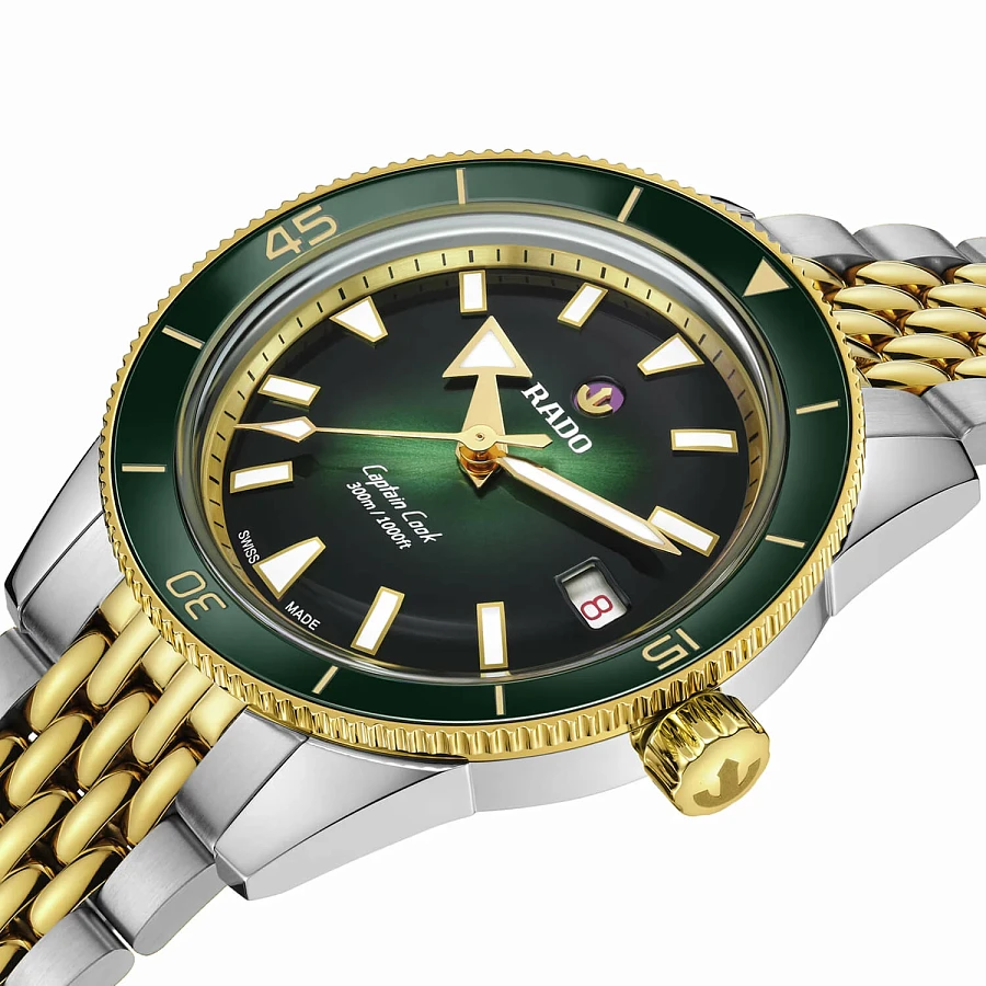 Часы Rado Captain Cook Automatic R32225313 — металл сталь, Швейцария
