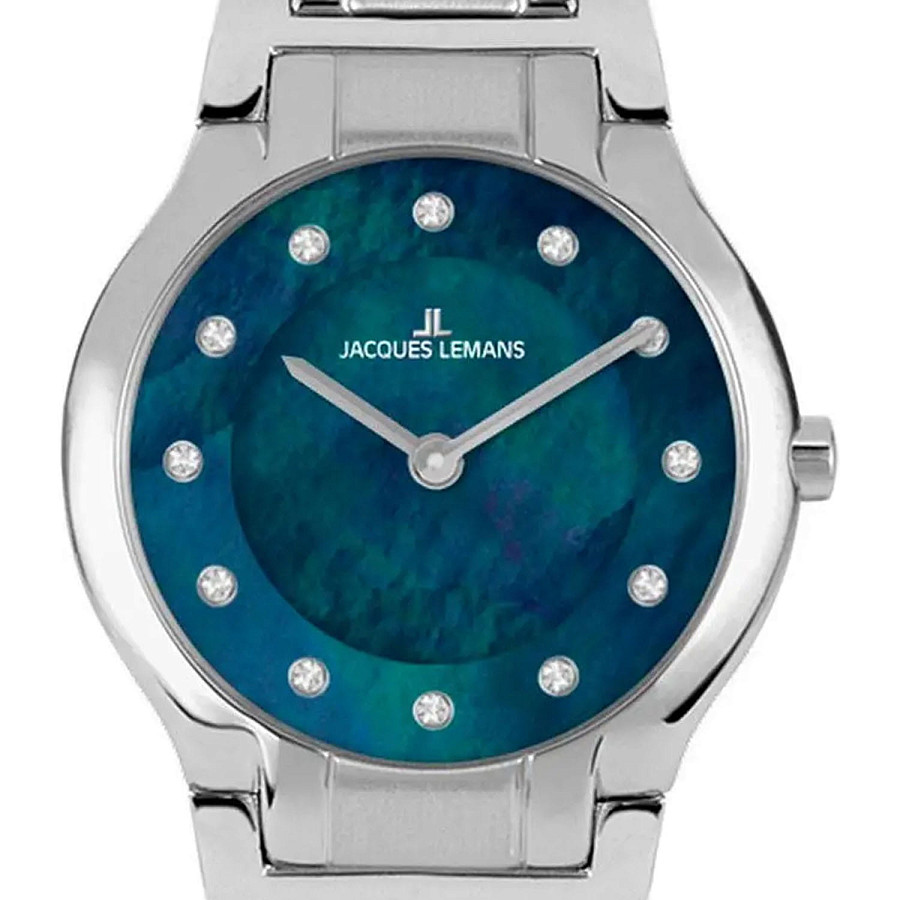 Часы Jacques Lemans Florence 1-2167A — кварцевые, металл сталь