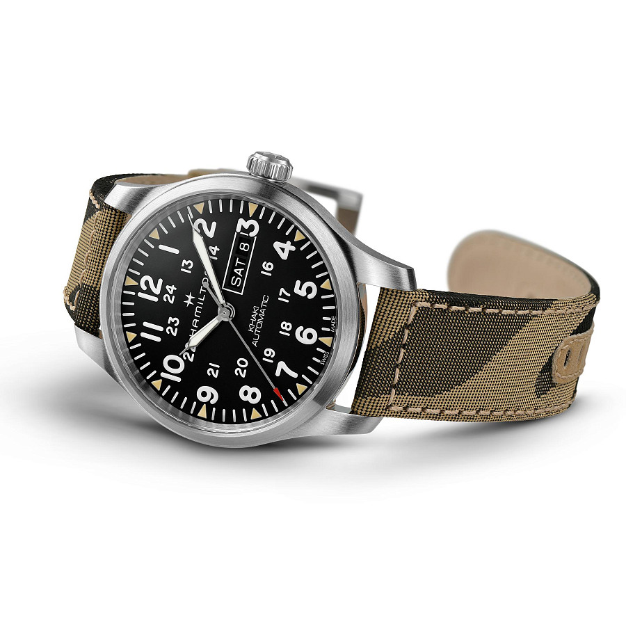 Часы Hamilton Khaki Field Day Date Auto H70535031 — артикул H70535031