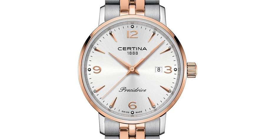 Часы Certina DS Caimano Lady C035.210.22.037.01 — сталь металл, Швейцария