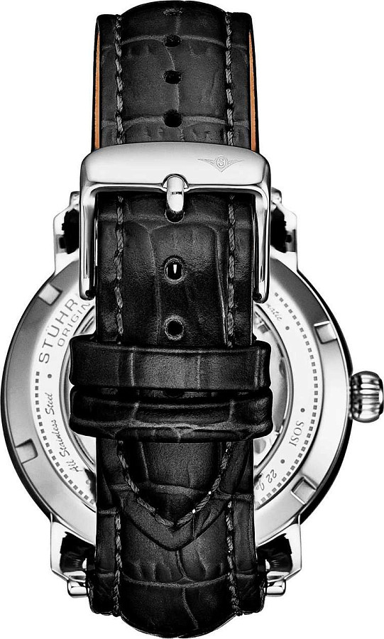 Часы Stuhrling Celestial Timekeeper 1017.01 — механические, сталь металл