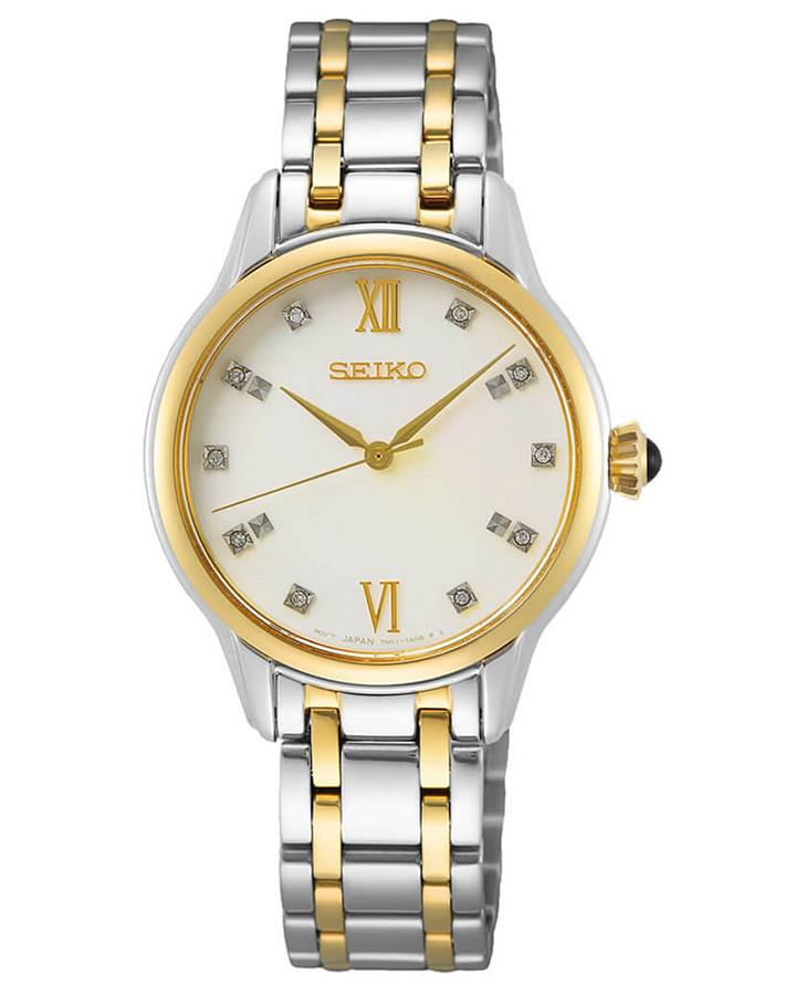 Часы Seiko Weitere Modelle Quarz SRZ540P1 — женские, белый