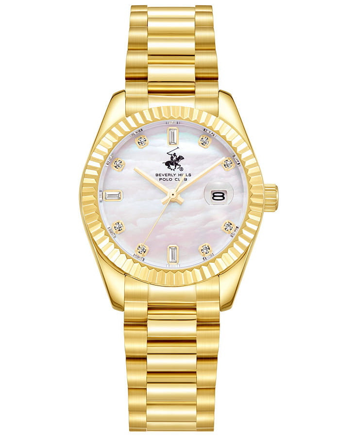 Часы Beverly Hills Polo Club BP3801X.120 — женские, перламутровый